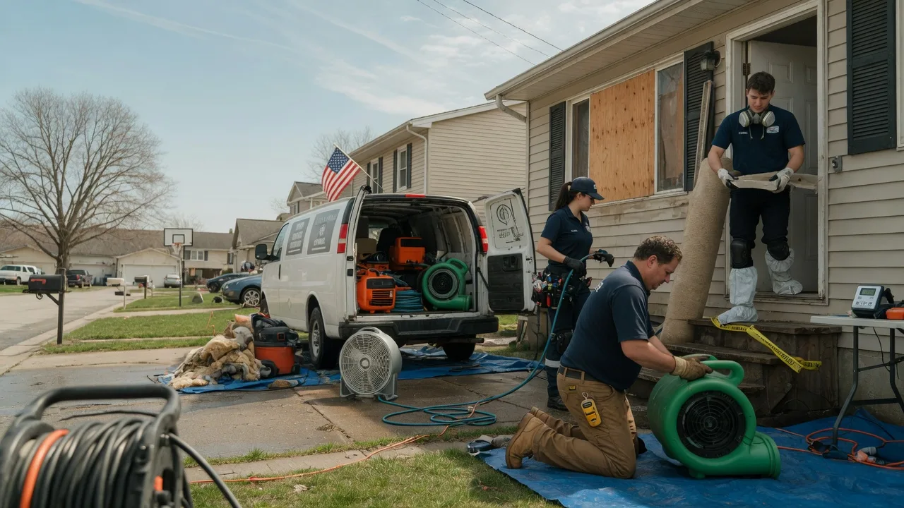 Water Damage Restoration in Woodbridge, CT near me